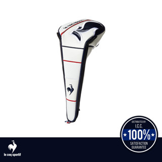 le coq sportif HEAD COVER FOR DRIVER ที่ครอบหัวไม้กอล์ฟ (ไดรเวอร์) สีขาว (golf, กอล์ฟ, lecoq, เลอค็อก)