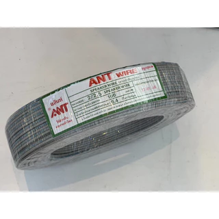 (ออกใบกำกับภาษีไม่ได้) สาย DC สายลำโพง Speaker Wire ANT 2x2.5 (100 เมตร) สายอ่อน