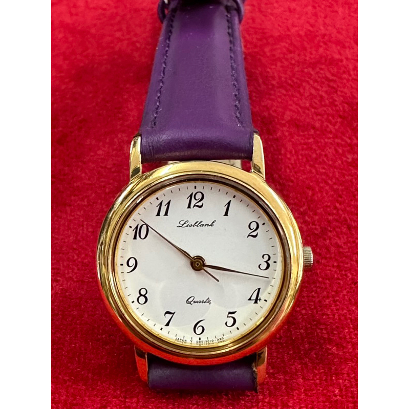 Orient Lisblank Quartz ตัวเรือนทองชุบ นาฬิกาผู้หญิง มือสองของแท้