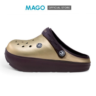 MAGO FOOTWEAR " BAMBO " (สีทอง) รองเท้าสุขภาพชาย / หญิง