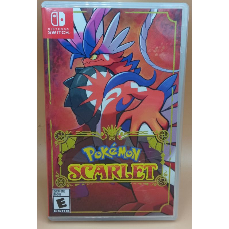 (มือสอง) มือ2 เกม Nintendo Switch : Pokemon Scarlet สภาพดี #Nintendo Switch #game