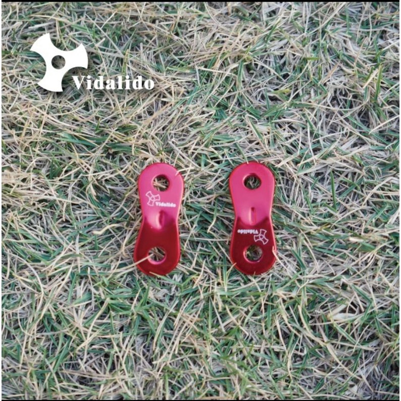 Vidalido​ ตัวปรับเชือก ตัวเร่งเชือก​ ตัวปรับเชือก 2รู ตัวปรับอลูมิเนียม​