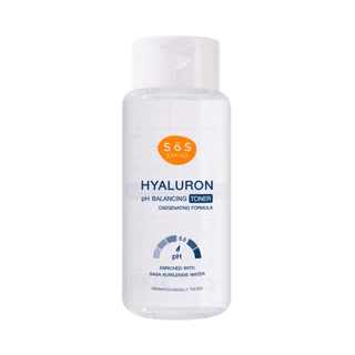 [ขายดี] SOS Hyaluron pH Balancing Toner 300ml เอะสึ โอ เอะสึ ไฮยาลูรอน พีเอช บาลานซ์ซิ่ง โทนเนอร์ 300 มล. (10SO00031)