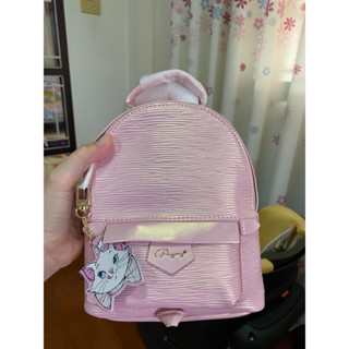 กระเป๋าเป้มินิ หนังวัวแท้ลายไม้ Ponypony888