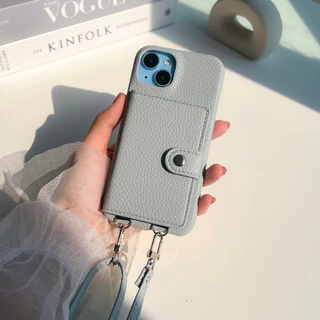[i17]🌈พร้อมส่ง T8S7 เคสกระเป๋าใส่บัตร+สายสะพาย (1) ใส่บัตรใส่เงินได้จุใจ For iPhone เคสไอโฟน เคสใส่บัตร 17Pro,17Promax