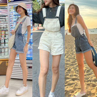 Buddy Overalls(3-5วันจัดส่ง)-🦢🏹🧁🧸🍔🛀🏻💖🥛✨