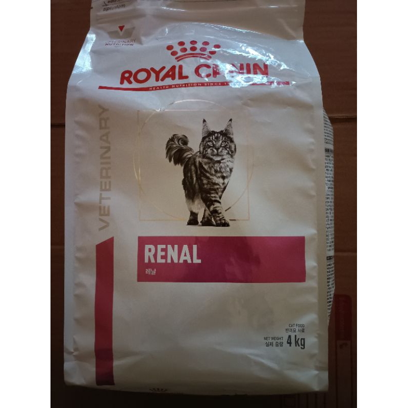 พร้อมส่งRoyal Canin Renal catสำหรับแมวไต 4kg.