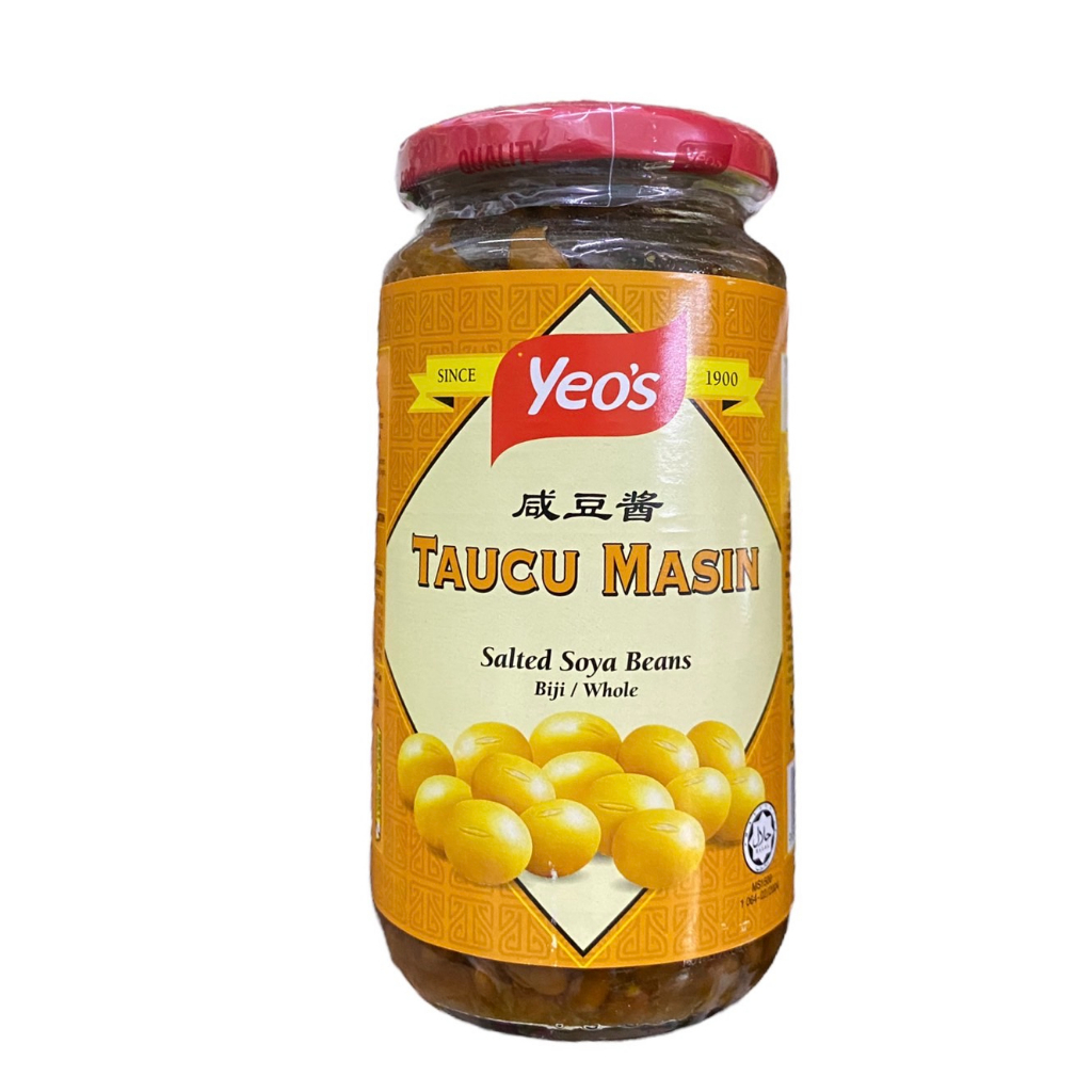 เต้าเจี้ยว YEO'S สูตรเค็ม Salted Soya Beans 450g