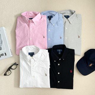 แหล่งขายและราคาPolo Ralph Lauren Oxford Shirt-Boy sizeอาจถูกใจคุณ