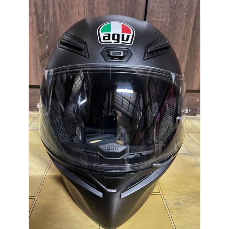 AGV K-1 MATT BLACK 2019