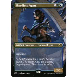 [MTG] Shardless Agent (Borderless) [MH2] [ARTIFACT] [MULTI] [RARE] [NORMAL] [ENG] (การ์ดเมจิค / Magic the Gathering)