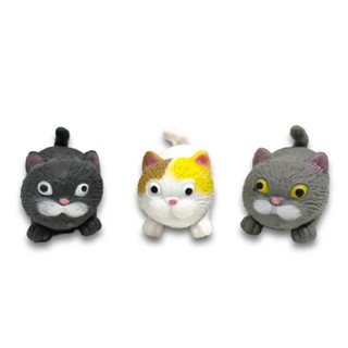 แมวยืดได้หดได้ สกุชชี่ ของเล่นผ่อนคลายอารมณ์