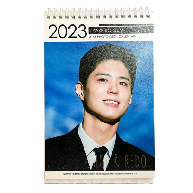 ปฏิทินตั้งโต๊ะ Park Bogum ปี 2023-2024 พร้อมส่ง นำเข้าจากเกาหลี