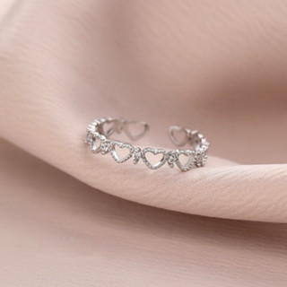 แหวน Multiple Heart Ring เครื่องประดับ แฟชั่น