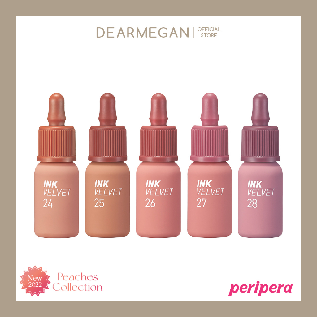 PERIPERA ลิปสติก รุ่น INK VELVET ( รบกวนอ่านรายละเอียดก่อนสั่งซื้อนะค้า )