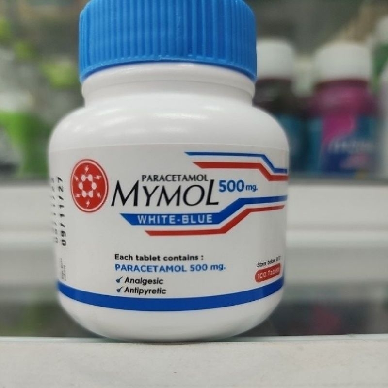 mymol 500 mg มายมอล 100 เม็ด
