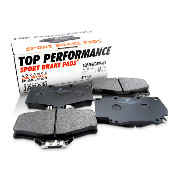 ผ้าเบรคหน้า TOYOTA HILUX TIGER 4WD / 4 RUNNER / SPORT RIDER SR5 – BT1149