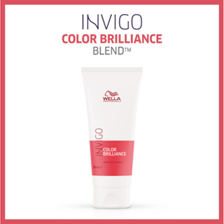 เวลล่า อินวิโก คัลเลอร์ Wella INVIGO Color Brilliance Conditioner 200ml. ครีมนวดสำหรับผมทำสี ช่วยเพิ่มประกายให้สีผมสวย