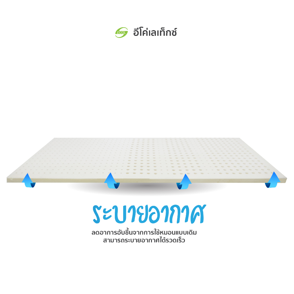 ที่นอนยางพาราแท้ สำห