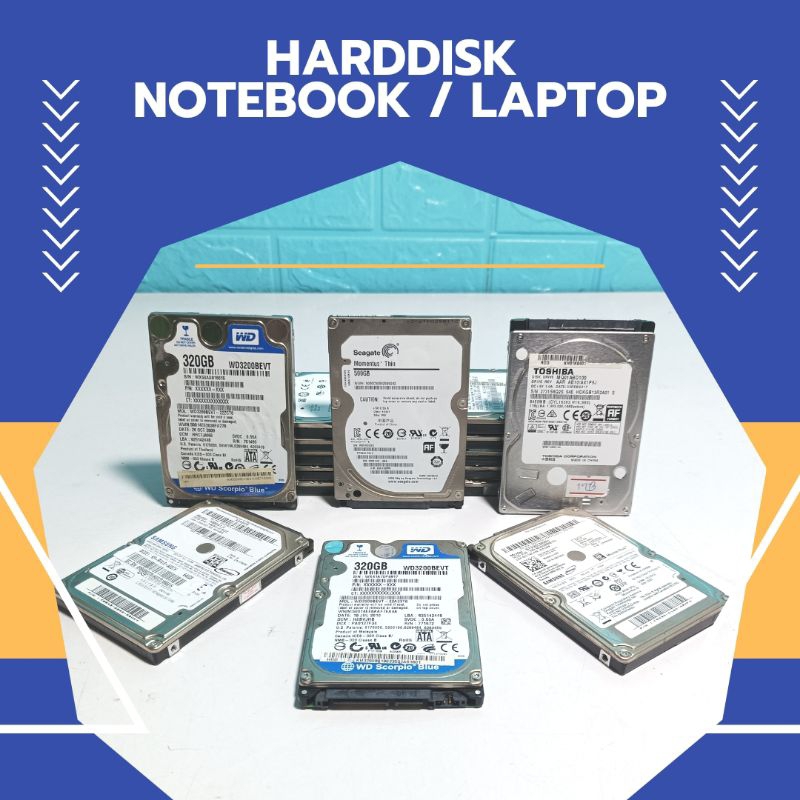 HDD Harddisk Notebook Laptop SATA มือสองสภาพสวย