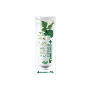 @@Dentiste 100% Natural Toothpaste Tube 100g. ยาสีฟัน ผสานสารสกัดใบฝรั่งช่วยฟื้นฟูปัญหาเหงือกเป็นพิเศษ