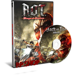 แผ่นเกมคอม PC - Attack on Titan A.O.T. Wings of Freedom [3DVD + USB + ดาวน์โหลด]