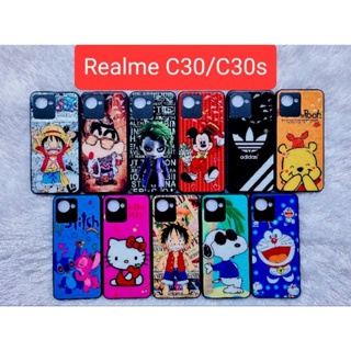 เคสมือถือ กระจก3d ลายการ์ตูน Realme C30/C30s