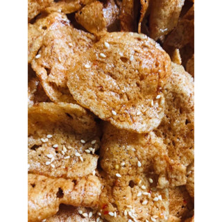 ข้าวเกรียบหวาน🫓 บางกรอบ ละมุลในปาก กินเพลิง อยากให้ลอง😋