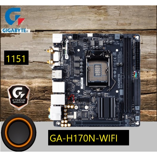 1151/ MAINBOARD/ GIGABYTE GA-H170N-WIFI/ DDR4