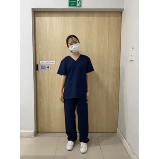 ชุดสครับ ผ้านิ่ม ยับยาก ใส่สบาย สีไม่ตก ไม่ซีด คัทติ้งเนี๊ยบ