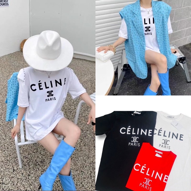 STF_SHOP เสื้อยืด แขนสั้น คอกลม ลายแฟชั่น น่ารักมาก ดูดี ดูแพงมากแม่ ใส่ได้ทั้งหญิง-ชาย #CLเล็ก