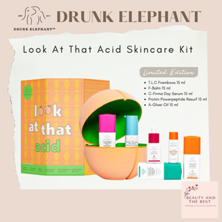 [พร้อมส่ง/แท้💯] DRUNK ELEPHANT Look At That Acid Skincare Kit (Limited Edition)