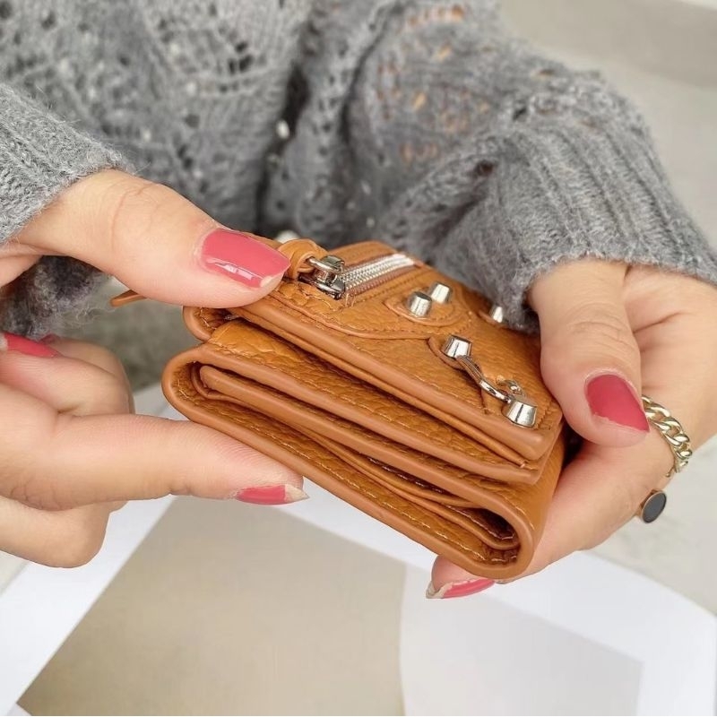 ส่งฟรี‼️กระเป๋าสตางค์ใบจิ๋ว#หนังแท้ BL Wallet Leather #2