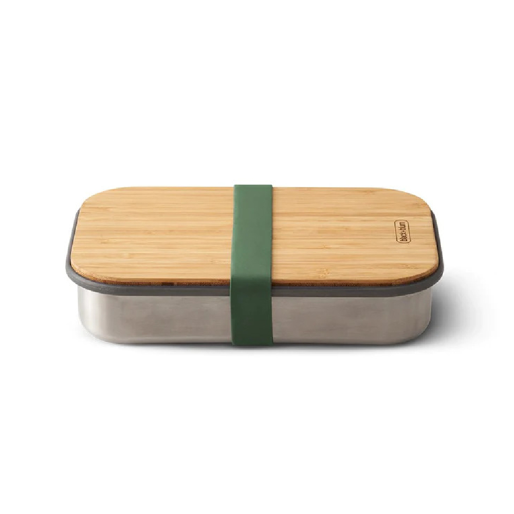 BLACK + BLUM กล่องใส่อาหาร STAINLESS STEEL SANDWICH BOX - OLIVE