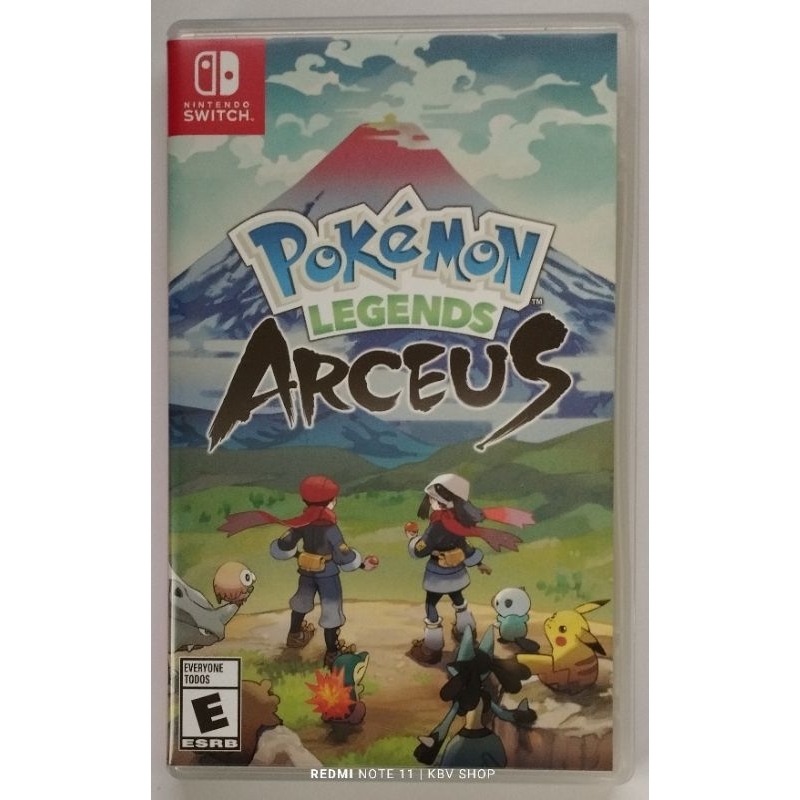 (ทักแชทรับโค๊ด)(มือ 1,2 พร้อมส่ง) Nintendo Switch Pokemon Arceus มือหนึ่ง,สอง มีภาษาอังกฤษ