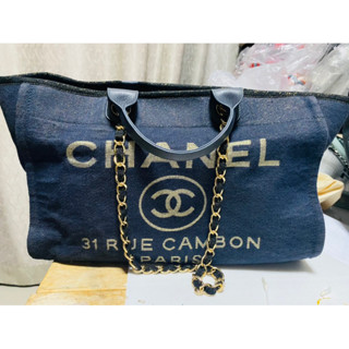 Chanel Deauville Tote Bag #กระเป๋ามือ 2 #chanel งานหัว งานสุด