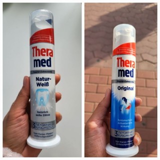 Theramed ยาสีฟันยอดนิยมจากเยอรมัน ขนาด 100ml. และแบบเจล ขนาด 75ml.