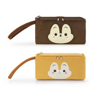 Disney ลิขสิทธิ์แท้ กระเป๋าตังค์ Chip / Dale : Bun Bun ขนาดใบยาว