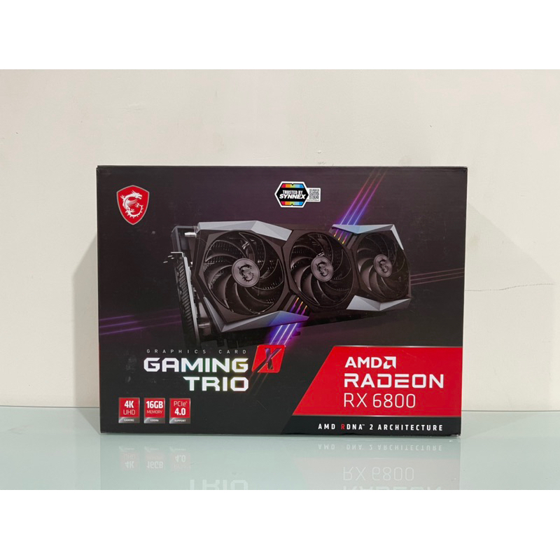 VGA (การ์ดแสดงผล) MSI RADEON RX 6800 GAMING X TRIO 16G - 16GB GDDR6 มือสอง ประกันไทย