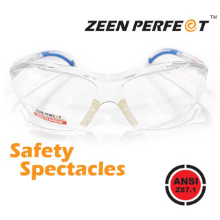 แว่น Safety ZEEN PERFECT รุ่น 91974SR เลนส์ Polycarbonate New improve version ผ่านมาตราฐาน ANSI Z87.1 USA Standard