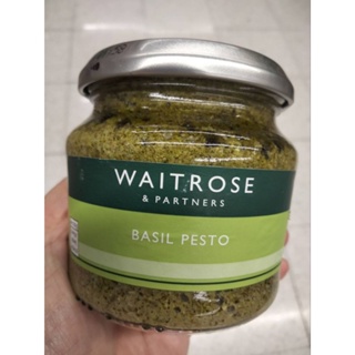 Waitrose Pesta Pasta Sauce ซอสโหระพา สำหรับพาสต้า 190 กรัม ราคาพิเศษ