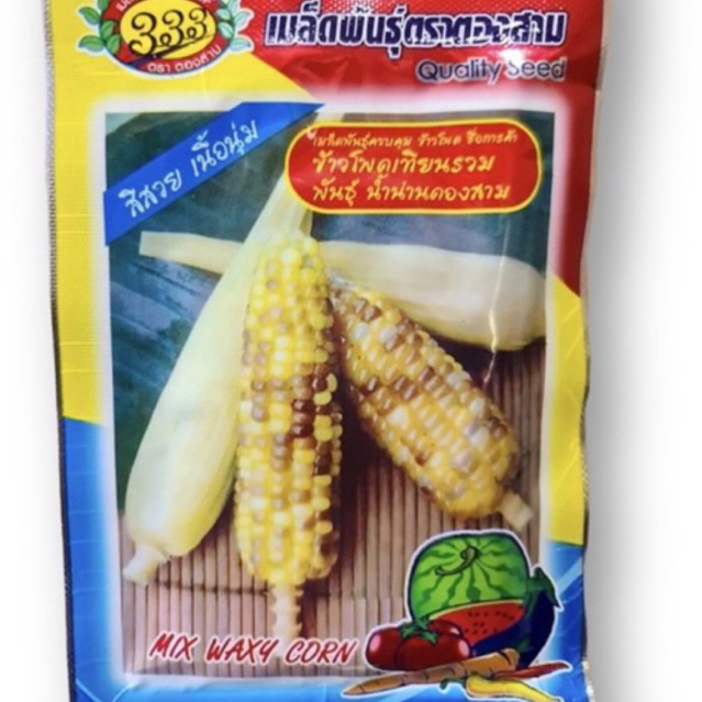 เมล็ด ข้าวโพด ข้าวโพดเทียนรวม (ประมาณ 200 เมล็ด)