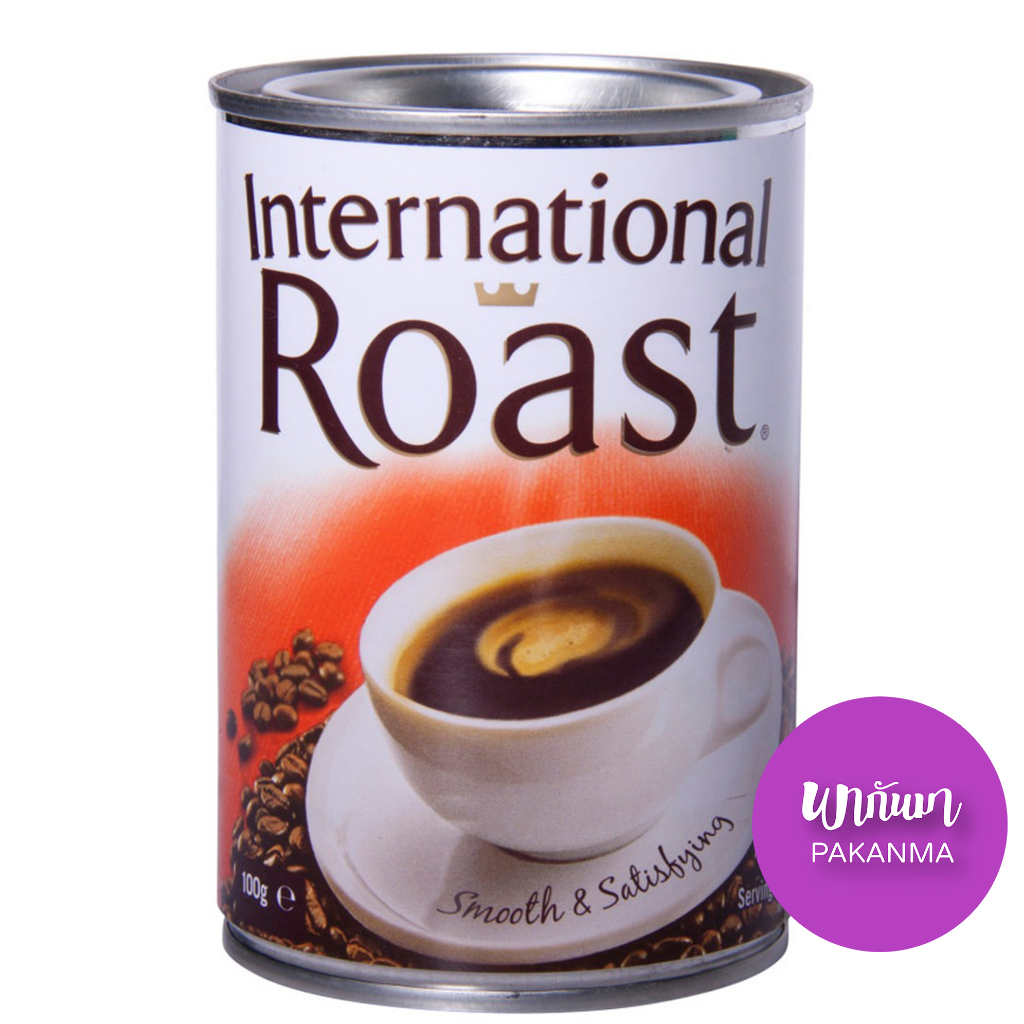 International Roast เนสกาแฟ อินเตอร์เนชั่นแนล โรส คอฟฟี่ ขนาด 100 กรัม กาแฟสำเร็จรูป ผลิตจากเมล็ดกาแ