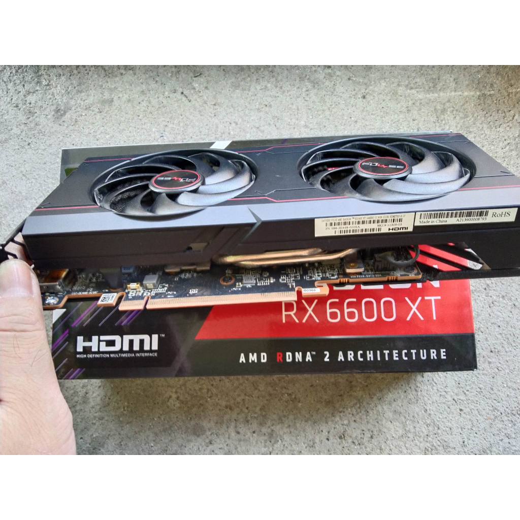SAPPHIRE PULSE AMD RADEON RX 6600 XT - 8GB GDDR6 ประกัน JIBARC 102024 ...