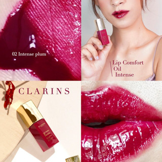 ป้ายไทย พร้อมส่ง CLARINS Lip Comfort Oil intense 7ml