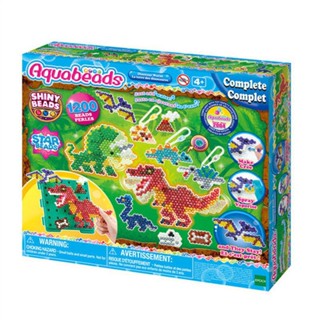 ลูกปัดสเปรย์น้ำ อควาบีท ชุดเริ่มเล่น โลกไดโนเสาร์ / Aquabeads Dinosaur World (ชุดพร้อมเล่น)