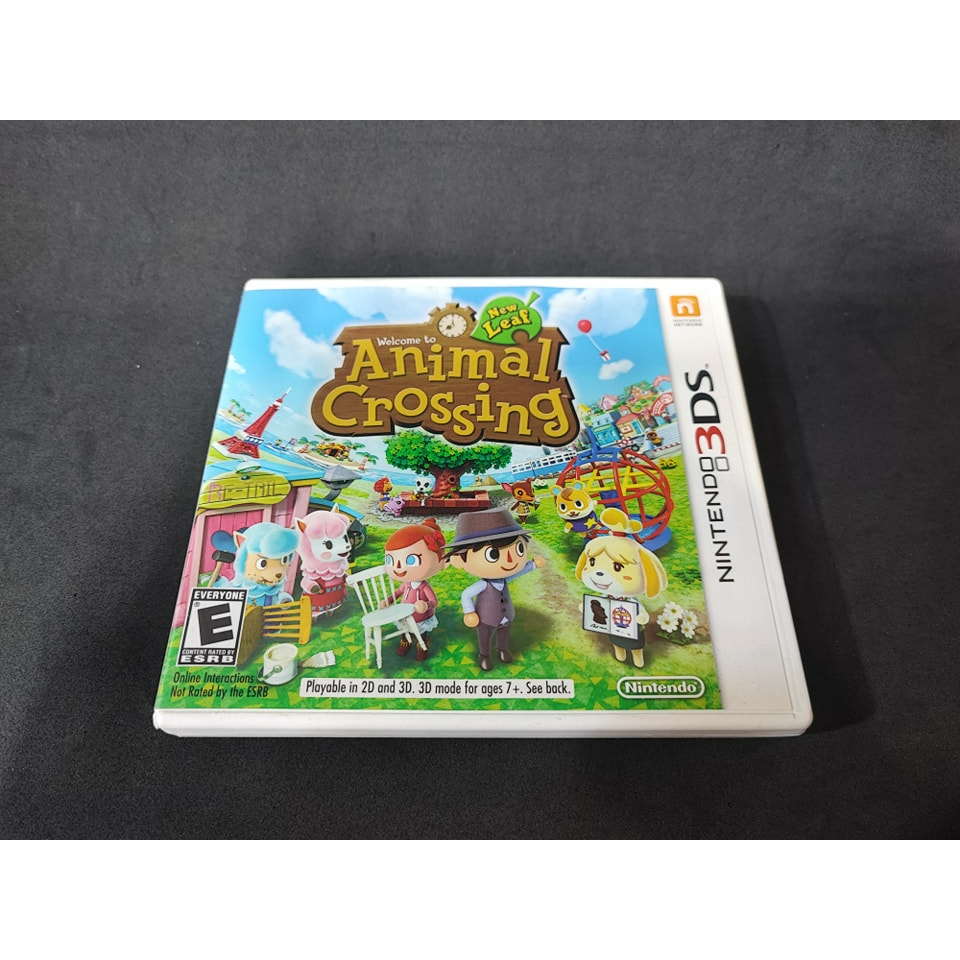 แผ่นเกมส์ Nintendo 3DS Game : Animal Crossing New Leaf : 3DS US