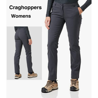 กางเกงขายาวสำหรับผู้หญิง CRAGHOPPERS ใส่สบายคล่องตัวเดินทางท่องเที่ยวเดินป่าปีนเขามีความยืดหยุ่นสูง