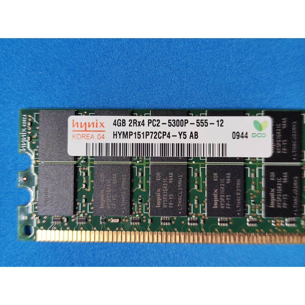 Memory DDR2 Hynix 4GB 2Rx4 PC2 5300P-555 HYMP151P72CP4-Y5
