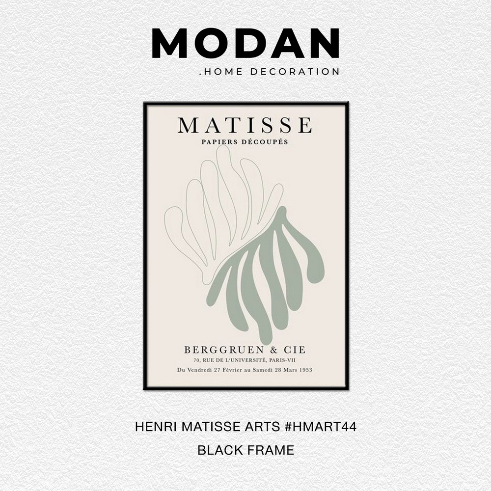 ⚡ พร้อมจำหน่าย ⚡ MODAN ภาพตกแต่งบ้านสไตล์โมเดิร์น HENRI MATISSE ART รหัส HMART44